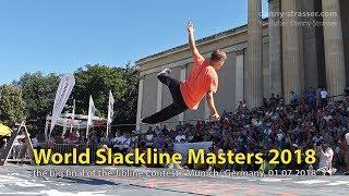 WORLD SLACKLINE MASTERS 2018 - Jibline-Contest (Finals)