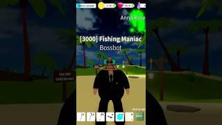 Reaching lvl 3000 on fishing simulator #roblox #fishing #fishingsimulator #fishingsimulatorroblox