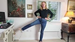 Get Fit Over 50! Standing Workouts In Jeans For Women