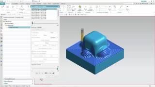 Stepover Cleanup for Follow Periphery in Area Milling in NX CAM