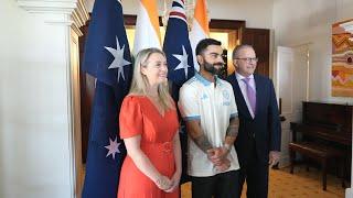 Team India welcomed by PM Anthony Albanese at Kirribilli House | Special Moments with Kohli & Bumrah