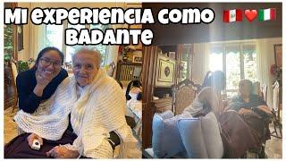 CUANTO me PAGABAN TRABAJANDO como BADANTE en ITALIA  | una peruana en Italia |  yuly&daniele