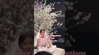 #Hyomin's wedding: videos of the bride walking down the aisle