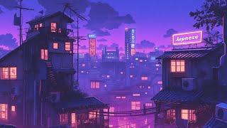 Lofi Hip Hop Beats  Nostalgic Retro Vibes & 1980s & 90s Japanese Town Ambience  Lofi Rain Playlist