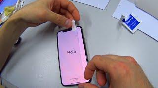 как наклеить защитное стекло на смартфон apple iphone 11 pro