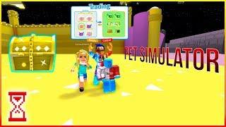 Новые питомцы Раздачи и фарм золотого сундука | Roblox New Egg Pet Simulator