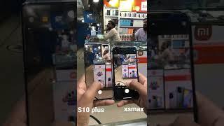 SAMSUNG GALAXY S10 Plus CAMERA VS IPHONE XS MAX CHECK IT OUT shocking results #shorts