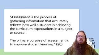 Understanding Growing Success (The Ontario Ministry of Education Document for Teacher)