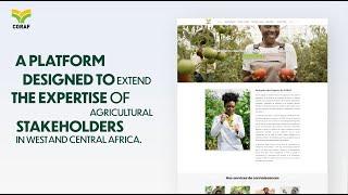 Discover & Explore CORAF's new Agricultural Experts Platform