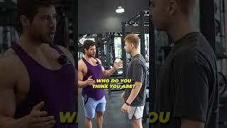 I TRIED TALKING TO MY GYM CRUSH  #Shorts