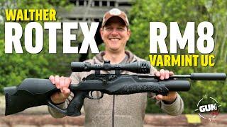 A LOT OF AIRGUN FOR THE MONEY! THE WALTHER ROTEX RM8 VARMINT UC