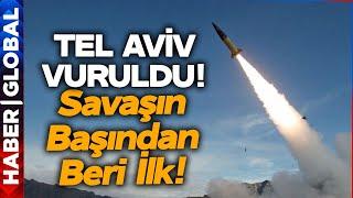 Tel Aviv'i Bu Füzeler Vurdu! "İsrail Savaş Uçakları Lübnan'da Düşürülecek!"