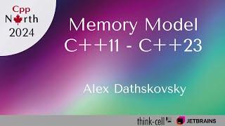 C++ Memory Model: from C++11 to C++23 -  Alex Dathskovsky