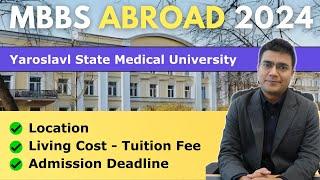 Yaroslavl State Medical University | MBBS in Russia | All Details