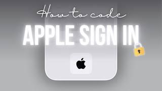  Apple Sign In • Flutter Auth Tutorial