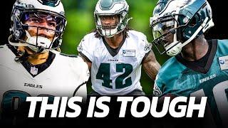 These unexpected Eagles are trending in the WRONG direction to make the roster...
