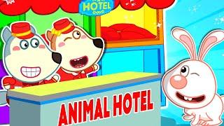 Wolfoo takes care of the Animals at the Pet Hotel | Lessons about Animals  Wolfoo Kids Cartoon