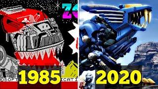 Evolution of Zoids Games (1985-2020)