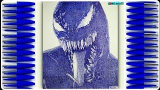 Venom | Ballpen Drawing | K5 arts | #50 #venom2  #tomhardy #sony