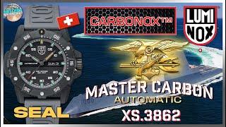 Light But Not Cheap! | Luminox Master Carbon SEAL 200m Automatic w/Carbonox™ XS.3862 Unbox & Review