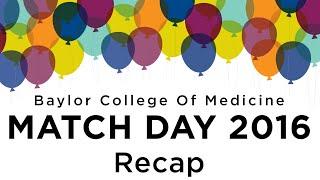 Match Day 2016 at Baylor College of Medicine