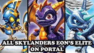 Skylanders Imaginators - All Skylanders Eon's Elite on Portal