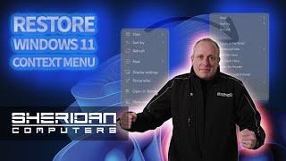 Full Context Menu in Windows 11: Reverting Back to Classic