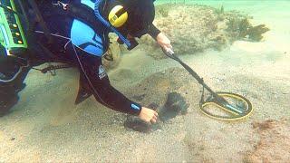 Found Jewelry Money & Deadly Weapon BURIED at the Old HOSPITAL Underwater