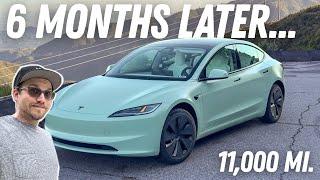 Ownership Update! I've Had My 2025 Tesla Model 3 For 6 Months & 11,000 Miles