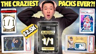 These INSANE $2,500 MYSTERY PACKS contain just ONE CRAZY 1/1 CARD (SUPERFRACTOR)! 