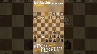 Easy chess trap + Will work most of the time #chess #trap #views #viral_2024 #fyp #fypviral