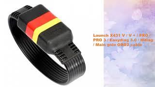 #shorts #cable Launch X431 V  V +  PRO  PRO 3  Easydiag 3 0  Mdiag  Main golo OBD2 cable