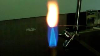 Mrs WP's flame test for strontium