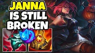 Challenger suppport shows you how BROKEN JANNA IS - 14.20 League of Legends