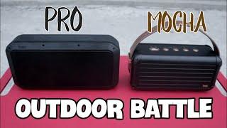 DIVOOM MOCHA  DIVOOM VOOMBOX PRO // Outdoor Battle Test..