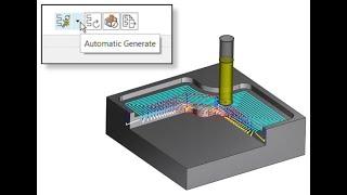 Automatic Tool Path Generation for Milling in NX CAM