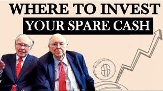 Warren Buffet investment advice for your cash #charliemunger #warrenbuffett