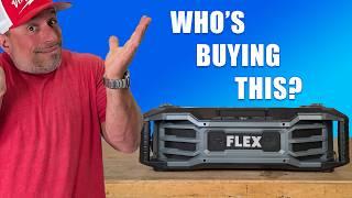 Flex Stack Pack Jobsite Radio (Who's Gonna Buy This?)