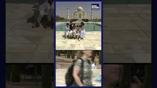 US Vice President JD Vance, Wife Usha Visit Taj Mahal in Agra During India Tour | News9