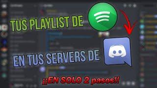 Reproduce tus Playlist de SPOTIFY   a tu server de DISCORD  || Tuto EZ