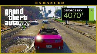 GTA 5 ENHANCED PC Gameplay 2025 - Ultra Graphics & Ray Tracing - RTX 4070 TI