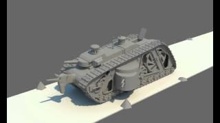 dieselpunk tank