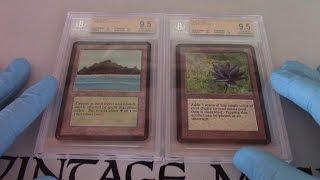 Alpha Rare Cards we have opened on Openboosters! Graded MTG Magic the Gathering!