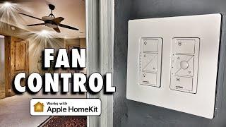 Turn your DUMB Fan into a SMART Fan with the Lutron Caseta Fan Control