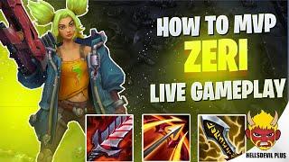 How To Get MVP As Zeri EVERY GAME! - Wild Rift HellsDevil Plus Gameplay