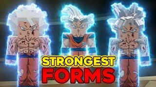 The STRONGEST Forms in Dragon Block C?! Ultra Instinct in Haven Mod