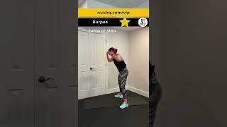 21-Day Gold Star Challenge ~ Day #19 Workout ~ Good mornings ~ Shoulder Taps ~ Burpees