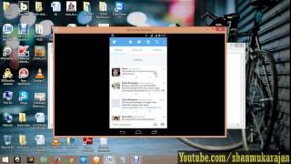 Use Twitter Android app in Proxy Network