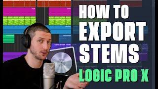 How To Export Stems in Logic Pro X