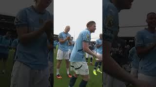 Erling Haaland didn’t want Kevin De Bruyne’s final Man City farewell to end ️